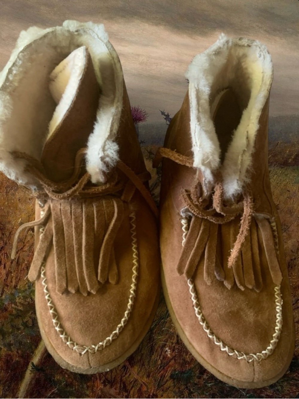 Handmade Laidback London moccasin boots
